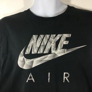Nike Air black shirt SZ Mens L